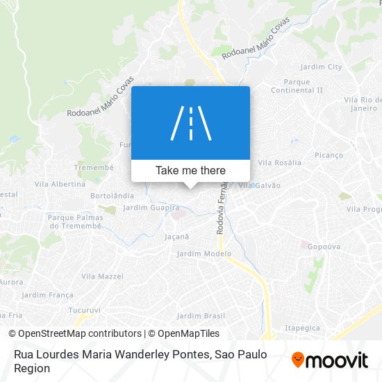 Rua Lourdes Maria Wanderley Pontes map