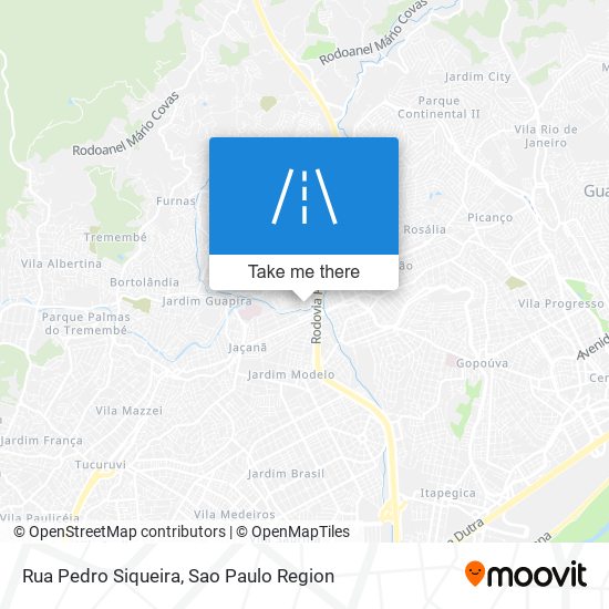 Rua Pedro Siqueira map