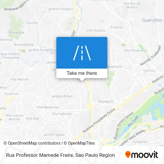 Rua Professor Mamede Freire map