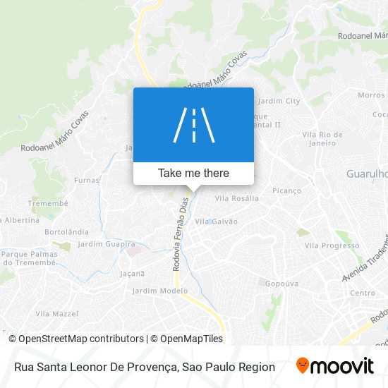 Rua Santa Leonor De Provença map