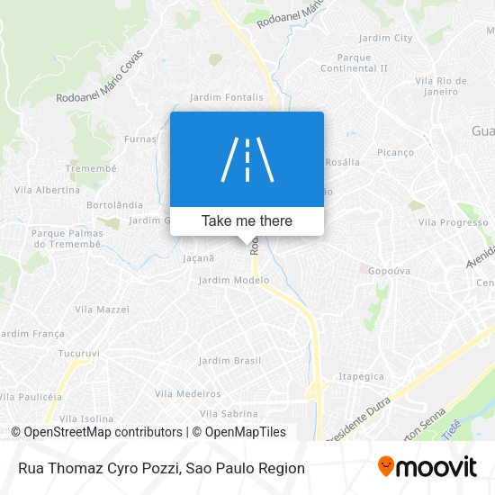 Rua Thomaz Cyro Pozzi map