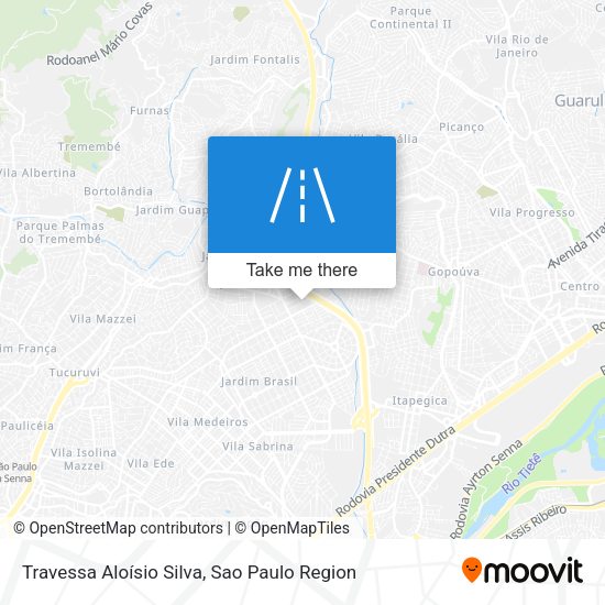 Travessa Aloísio Silva map