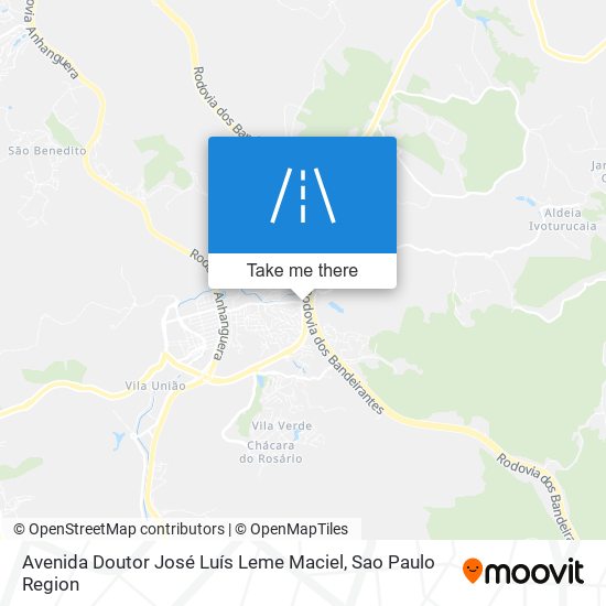 Avenida Doutor José Luís Leme Maciel map