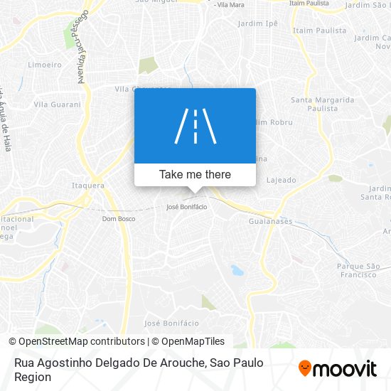 Rua Agostinho Delgado De Arouche map