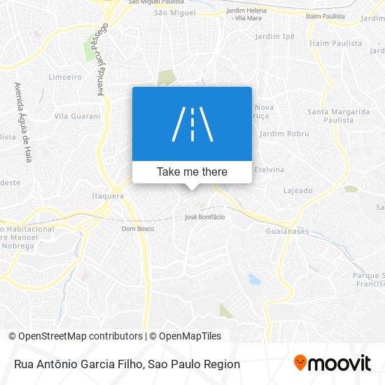 Rua Antônio Garcia Filho map