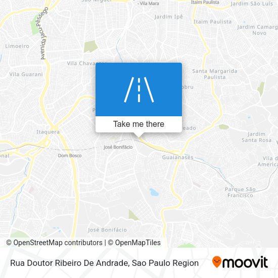 Rua Doutor Ribeiro De Andrade map