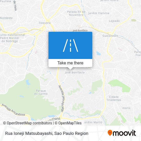 Rua Ioneji Matsubayashi map