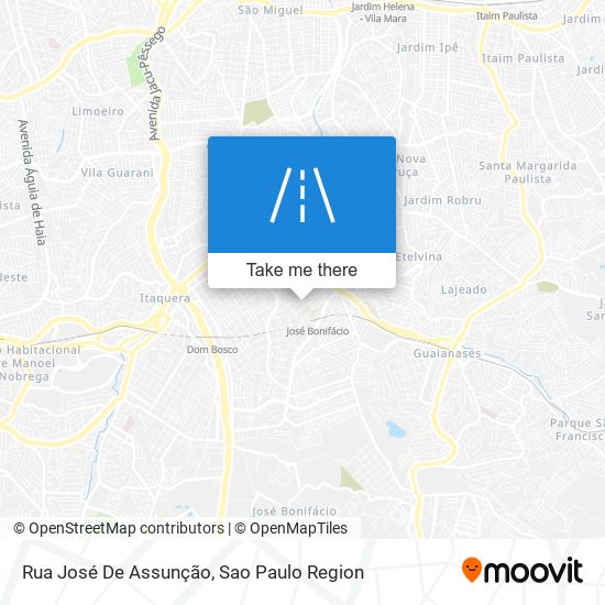 Rua José De Assunção map