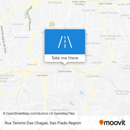 Rua Tenorio Das Chagas map