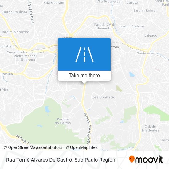 Rua Tomé Alvares De Castro map
