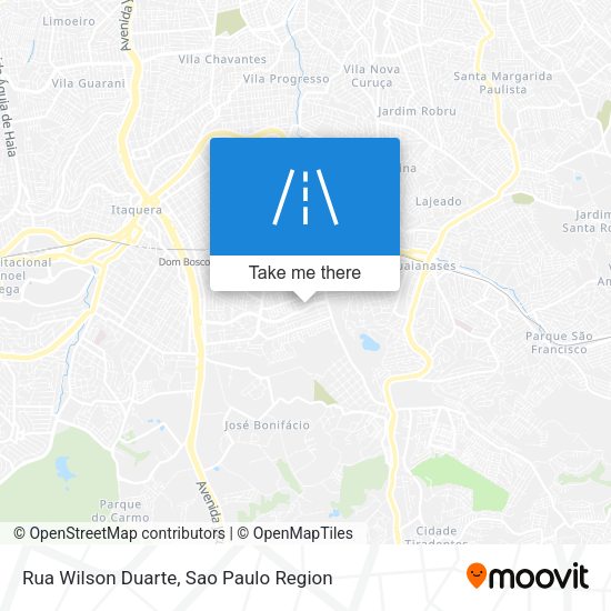 Rua Wilson Duarte map