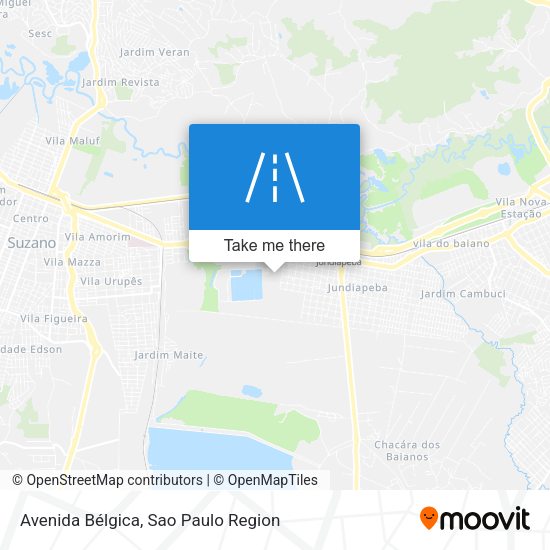 Avenida Bélgica map
