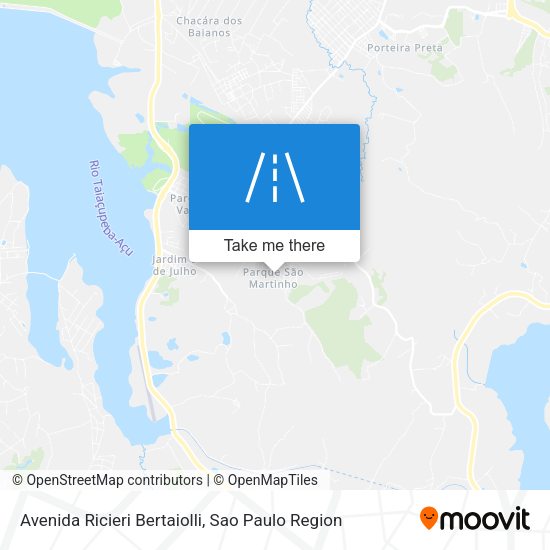 Avenida Ricieri Bertaiolli map