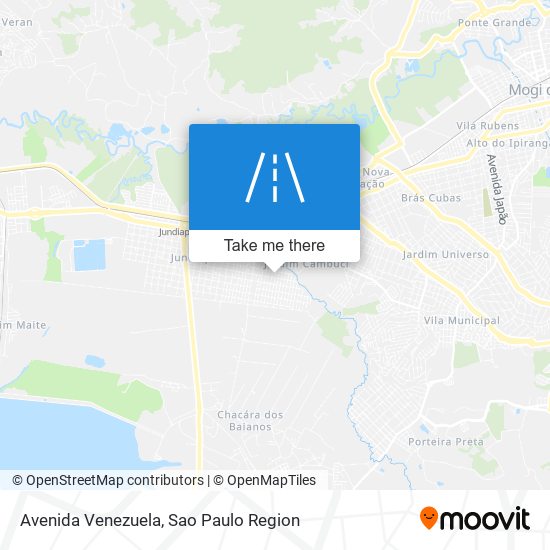 Mapa Avenida Venezuela