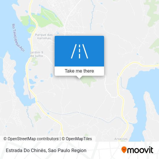 Estrada Do Chinês map