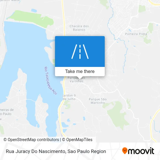 Rua Juracy Do Nascimento map