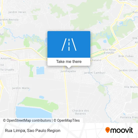 Rua Limpa map