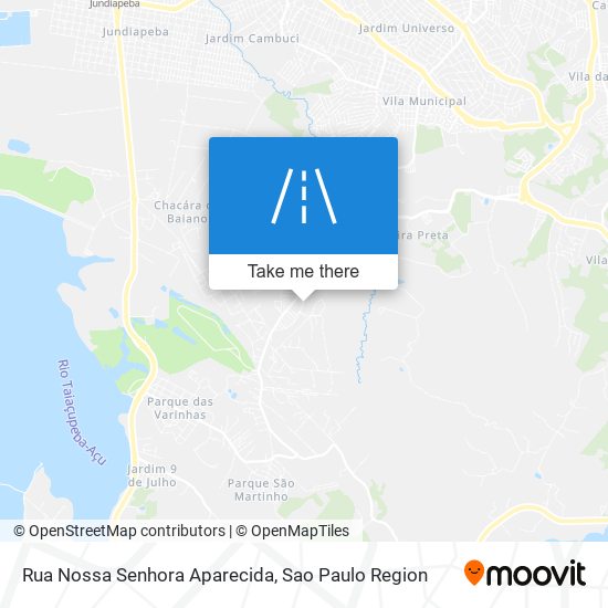 Rua Nossa Senhora Aparecida map