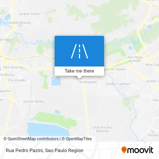 Rua Pedro Pazini map