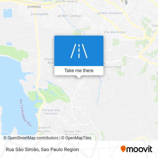 Rua São Simão map