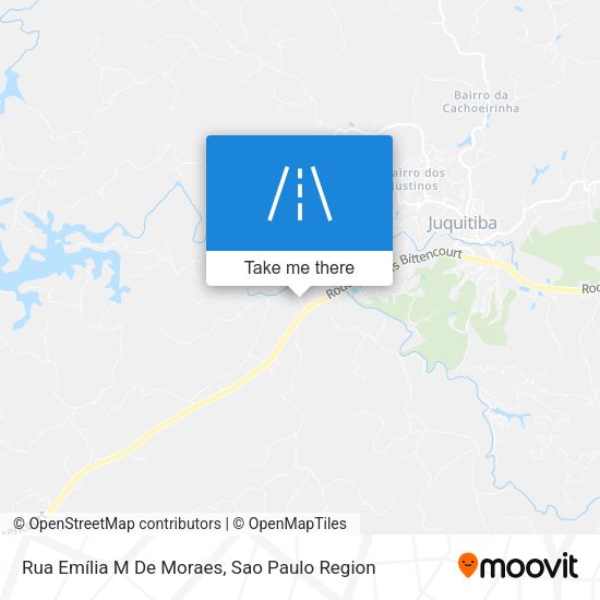Rua Emília M De Moraes map