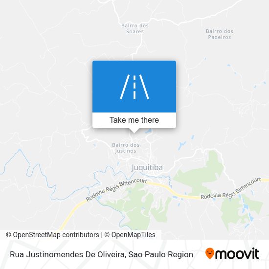 Rua Justinomendes De Oliveira map