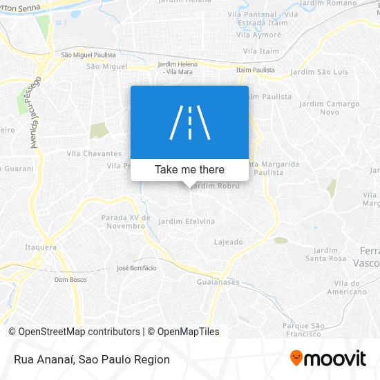 Rua Ananaí map