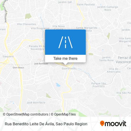 Rua Benedito Leite De Ávila map