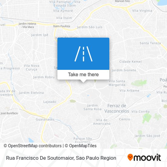Rua Francisco De Soutomaior map