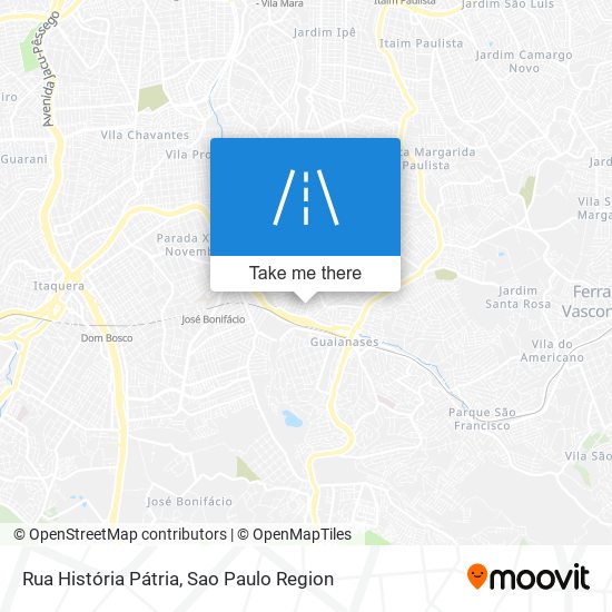 Rua História Pátria map