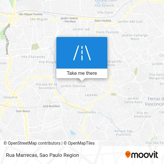 Rua Marrecas map