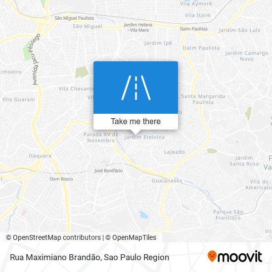 Rua Maximiano Brandão map