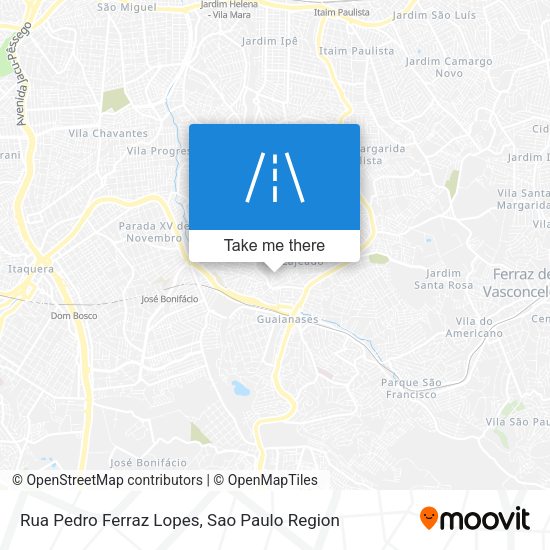 Rua Pedro Ferraz Lopes map