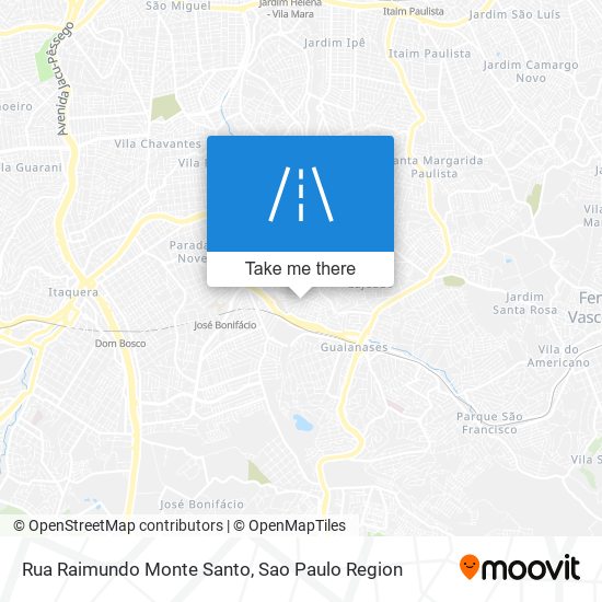 Rua Raimundo Monte Santo map