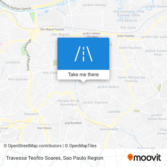 Travessa Teofilo Soares map