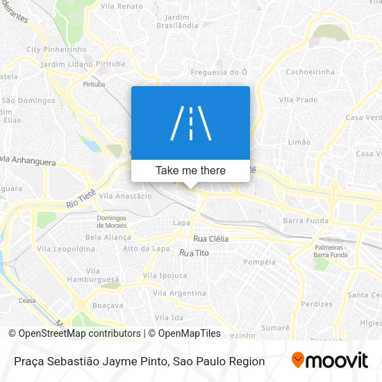 Praça Sebastião Jayme Pinto map