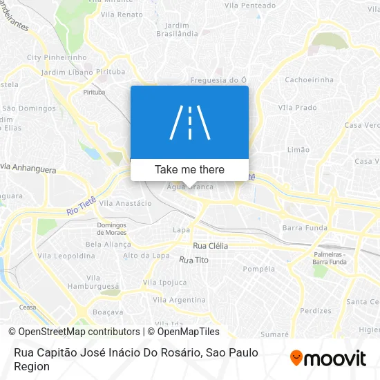Rua Capitão José Inácio Do Rosário map