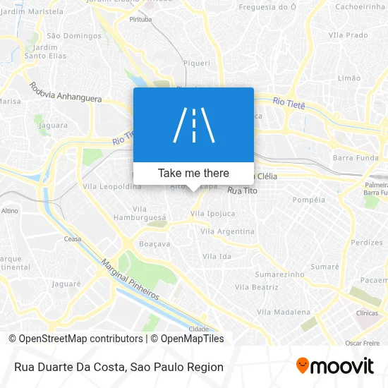 Rua Duarte Da Costa map