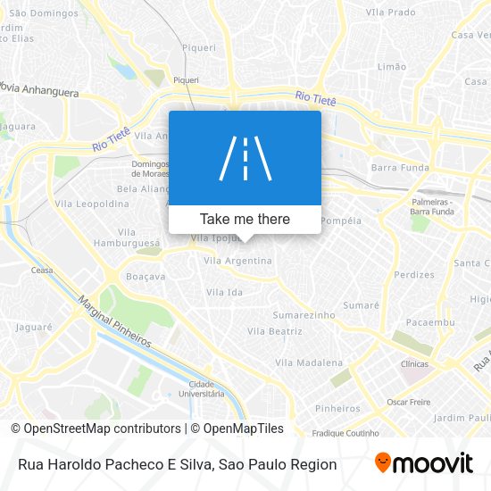 Rua Haroldo Pacheco E Silva map