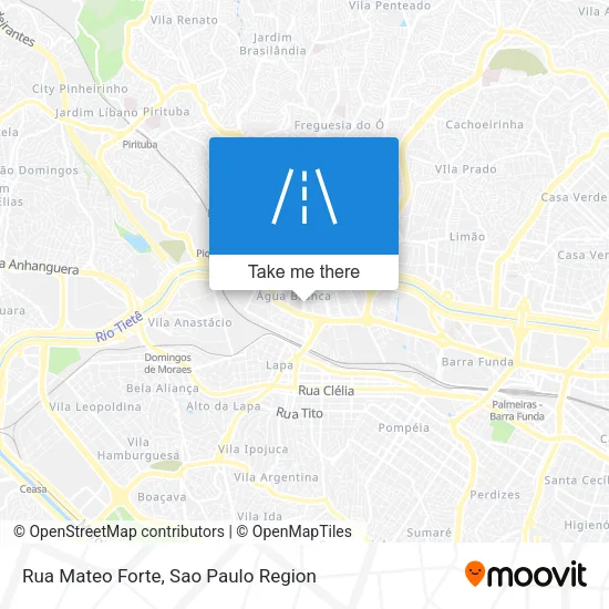Rua Mateo Forte map