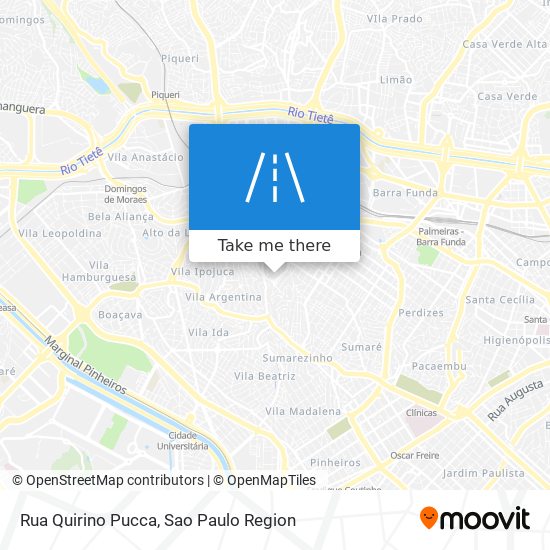 Rua Quirino Pucca map