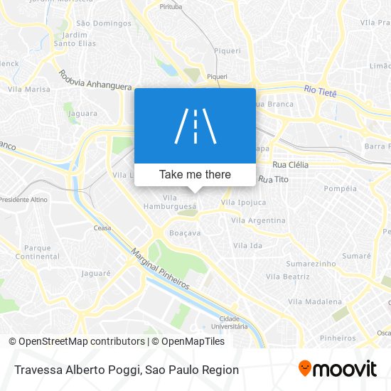 Travessa Alberto Poggi map