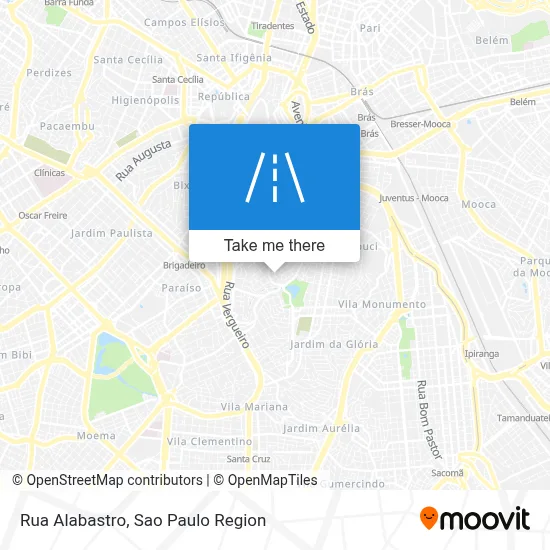 Rua Alabastro map