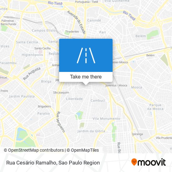 Rua Cesário Ramalho map