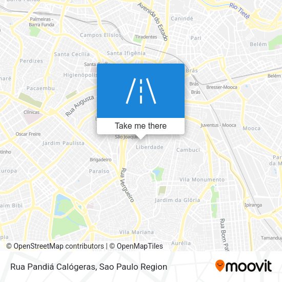 Rua Pandiá Calógeras map