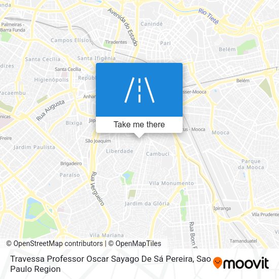 Travessa Professor Oscar Sayago De Sá Pereira map