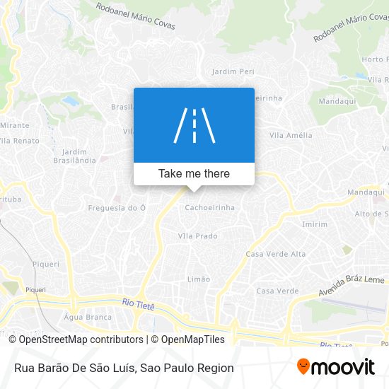 Rua Barão De São Luís map
