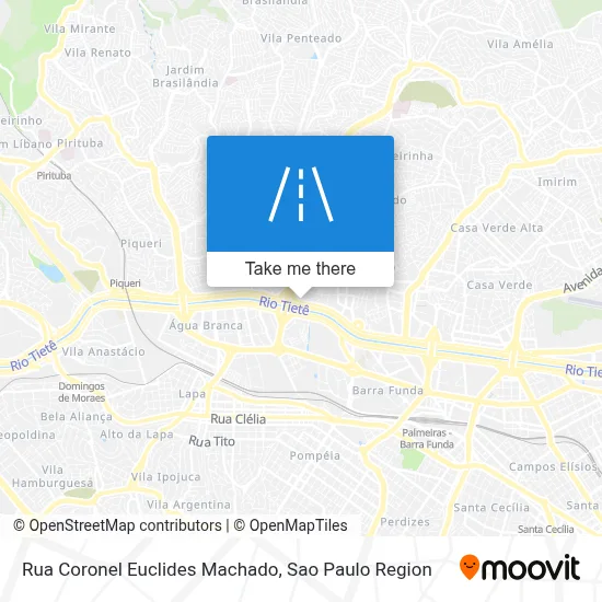 Rua Coronel Euclides Machado map