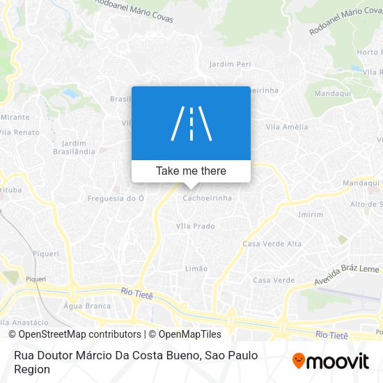 Rua Doutor Márcio Da Costa Bueno map