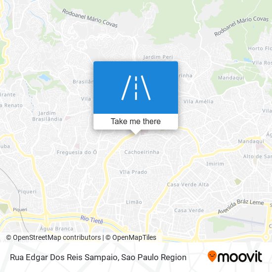 Rua Edgar Dos Reis Sampaio map